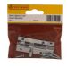 Centurion Chrome Plated Straight Barrel Bolt - 50mm x 25mm