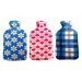 De Vielle Fleece Covered Hot Water Bottle