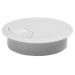 Desk Cover Plastic Cup with Spring Lock 60 X 72mm - White