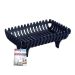 De Vielle Fireside Fire Basket Dog Grate - 16" Black