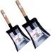 De Vielle Fireside Wooden Handle Fire Shovels