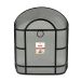 De Vielle Heavy Duty Fire Black Dome Fireguard - 21"
