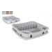 Dish Drainer with Tray 40 x 39 x 9.3cm - Assorted colours
