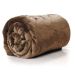 Enzo Fleece Throw Coconut - 130cm x 180cm