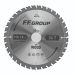 F.F Group Saw Blade 36T 165mm x 2mm for Wood