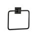 Fackelmann Ring Towel Holder - Matt Black