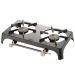 Foker Double Cast Iron Gas Burner – High-Powered Portable Outdoor Cooker for Catering, Camping, and Home Brewing