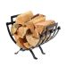 Mansion Black Folding Log Holder