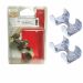 Chapuis Zinc Plated Steel Rope Clips - Pack Of 2