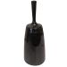 Free Standing Plastic Toilet Brush and Holder - Black