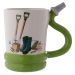 Garden Hose Handle Ceramic Mug I Quirky Gardeners Gift Cup I 400ml Dolomite Mug
