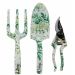 Garden Tool Set with Floral Pattern (3 Piece)