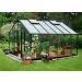 The Gardener Range of 12ft Wide Greenhouses - Anthracite & Black Finish