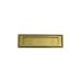 Georgian Brass Letterplate