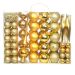 Gold Christmas Tree decoration - 112 piece