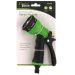 Green Blade 8 Function Adjustable ABS Garden Spray Nozzle with Soft Grip and Locking Clip