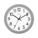 Acctim / Abingdon 255mm Grey Wall Clock