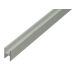 H Profile Anodised Aluminium Silver - 9.1 x 12 x 6.5 x 1.3 / 1