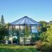 Halls Green Atrium Toughened Glass Greenhouse - 12' x 12'