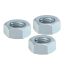 Timco M12 Zinc Plated Full Hex Nuts - Pack Of 10