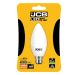 6w (40w Equivalent) JCB LED BC Opal Candle Light Bulb