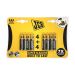 Super Alkaline AAA - JCB Batteries - Card of 8