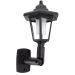 Kingavon Vintage Solar Wall Lantern - Black