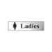 Ladies Sign - Chrome