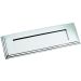 Polished Chrome Edwardian Letter Plate 11" x 3 1/2" (279mm x 89mm)