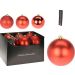 Christmas Baubles Decorations 140mm - Red (Sold individually)