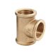 Male Brass Tee G 3/4” – Heavy-Duty Triple Brass Pipe Fitting for Water & Heating Systems