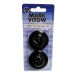 Mark Vitow Black Bath Plug - 1¾" Pack of 2