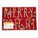 Coco Style Indoor Coir Merry & Bright Door Mat