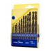 Metal Drill Bit Set 2.0-8.0mm - 13 pieces