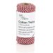 Mill Farm 2 Tone Cotton Twine 100g Spool Red/White
