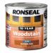 Ronseal Satin 10 Year Woodstain - Natural Oak 250ml
