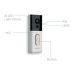 ENER-J Smart Pro 2 Wireless Doorbell With 9600 MAh Batteries