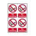 No smoking - PVC Sign (200 x 300mm)