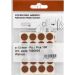 Lissa Oak Self Adhesive Cap - 100 pack