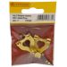 No 3 EB Double Picture Hooks with Knurled Pins (Pack of 2)