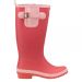 Flamboya Flamingo Rubber Wellingtons Size 7