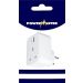 Powermaster Euro (travel) Plug Adaptor with 2 USB Outlets