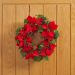 Poinsettia Wreath 40cm I Ready to Hang