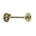 Polished Brass Cabin Hook 75mm