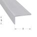 Raw Aluminium Step Edging - 45mm x 23mm x 2m