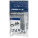 Rawlplug M10 Hex Nuts and Washers Set DIN 934 Metric Thread 20 pcs | Heavy-Duty Fastening Kit for Construction Automotive and Machinery Use