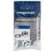 Rawlplug M8 Hex Nuts and Washers Set DIN 934 Metric Thread 20 pcs Plastic Bag | Fastening Kit for Construction Automotive Machinery