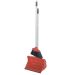 Self Closing Dust Pan & Brush Red