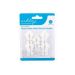 Ashley 5pc White Removable Swivel Hooks