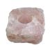 Rose Quartz Tealight Holder B Grade